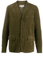 Alex Mill Single Breasted Corduroy Jacket - Green