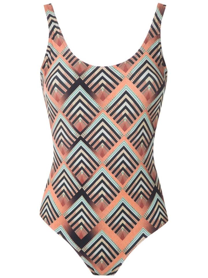 Lygia & Nanny Maillot Teresa Estampado - Orange