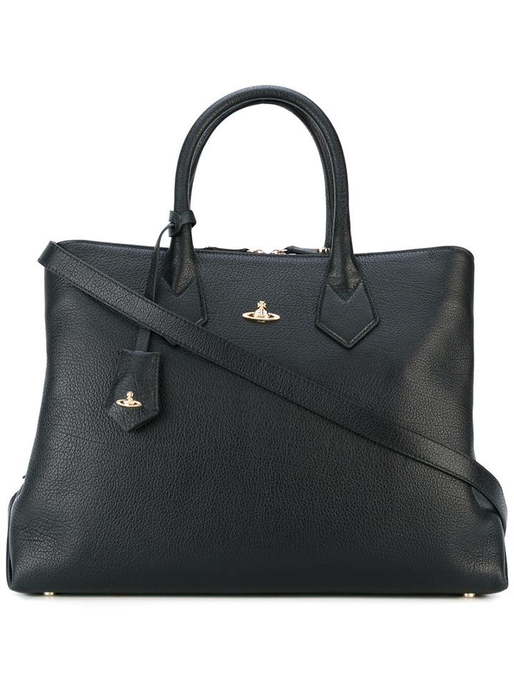 Vivienne Westwood - Balmoral Shopper - Women - Leather - One Size, Black, Leather
