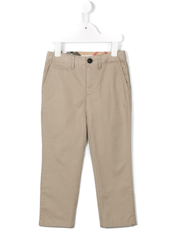 Burberry Kids Classic Chinos, Boy's, Size: 6 Yrs, Nude/neutrals