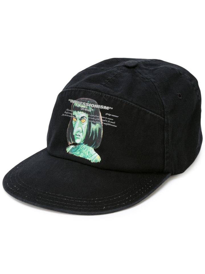 Off-white Impressionism Cap - Black