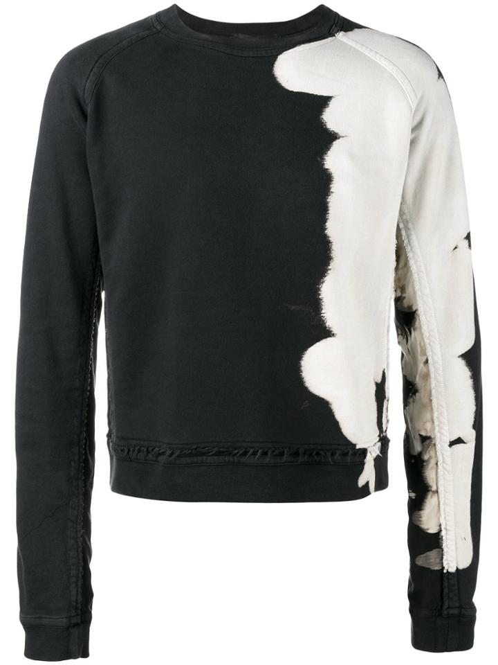 Haider Ackermann Bleached Sweatshirt - Black