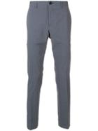 Ps Paul Smith Micro-check Trousers - Blue