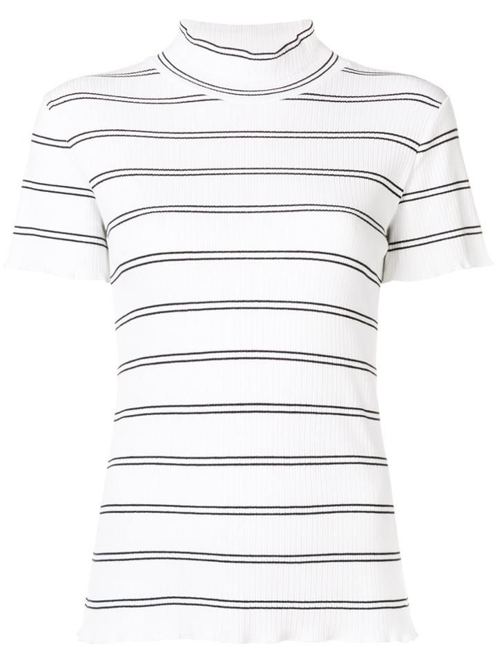 A.p.c. Striped Top - White