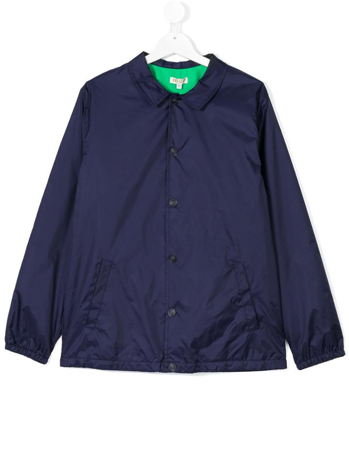 Kenzo Kids Zipped Jacket - Blue