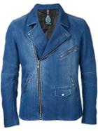 Guild Prime Zip Up Denim Jacket, Men's, Size: 1, Blue, Cotton/polyester/polyurethane