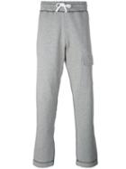 Futur - Flap Pocket Sweatpants - Men - Cotton - M, Grey, Cotton