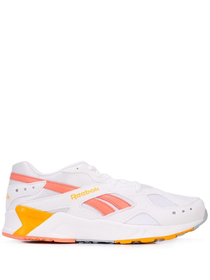 Reebok Contrast Logo Sneakers - White