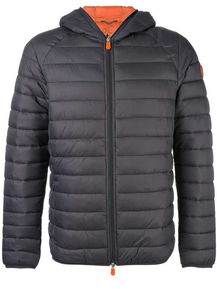 Save The Duck 'giga' Jacket, Men's, Size: Xl, Grey, Nylon/polyester