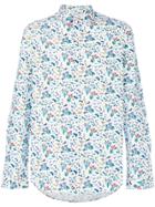 Ps By Paul Smith Floral Print Shirt - White