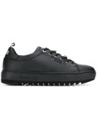Trussardi Jeans Lace-up Sneakers - Black