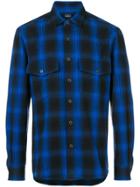 Marcelo Burlon County Of Milan Fainu Shirt - Blue
