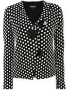 Emporio Armani Polka Dotted Jacket With Large Buttons - Unavailable