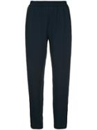 Layeur Side Stripe Tapered Trousers - Blue
