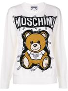 Moschino Teddy Bear Sweater - White