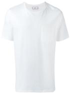 Ami Alexandre Mattiussi Chest Pocket T-shirt, Men's, Size: Large, White, Cotton