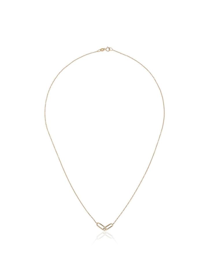 Lizzie Mandler Fine Jewelry Yellow Gold Oval Link Necklace