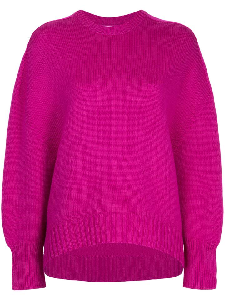 Astraet Crew Neck Jumper - Pink & Purple
