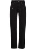 Y / Project High Waisted Jeans With Chaps - Black