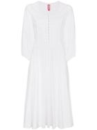 Staud Eden Midi Dress - White