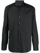 Barba Plain Shirt - Black