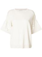 Chinti & Parker Flower Cut-out Top - Nude & Neutrals