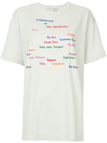 Tu Es Mon Trésor The Orchestra Big T-shirt - Nude & Neutrals