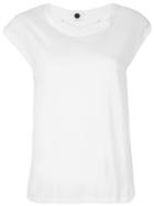 Bassike Fitted Muscle Tank - White