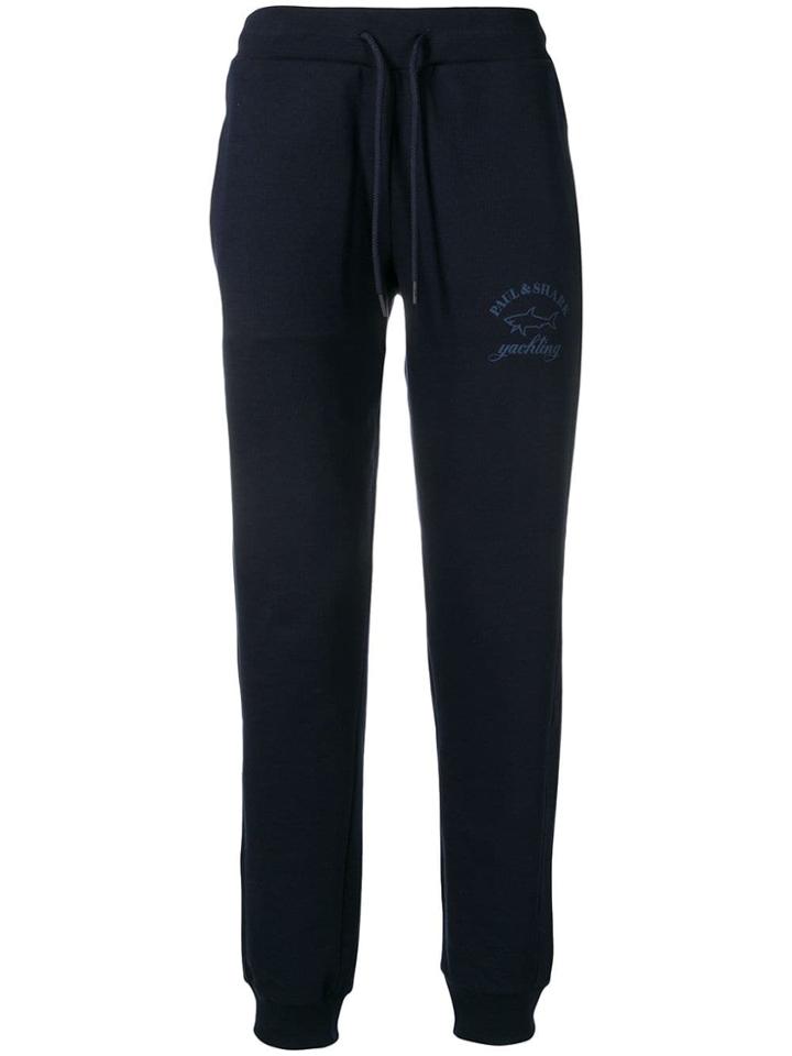 Paul & Shark Logo Track Pants - Blue