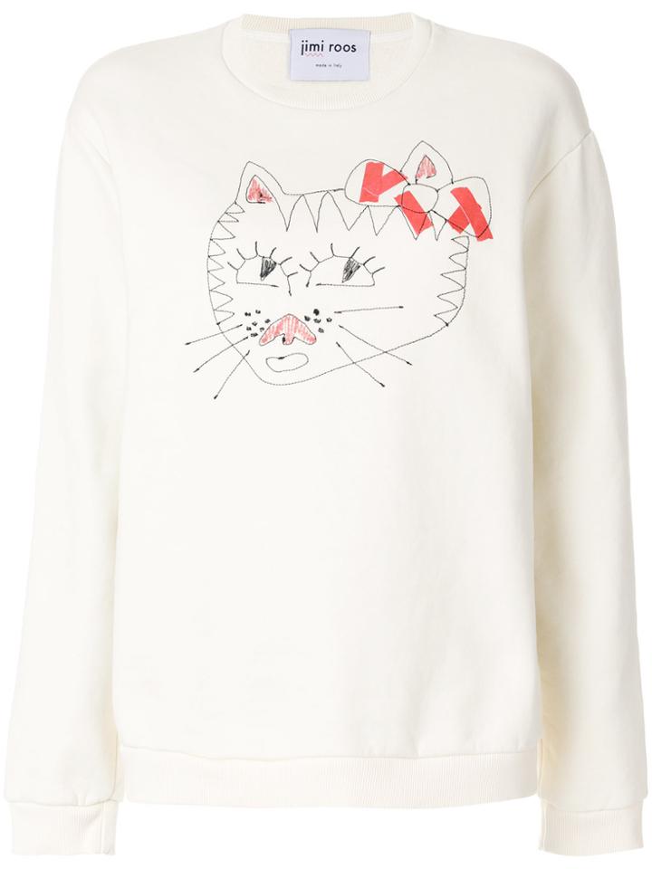 Jimi Roos Miao Sweatshirt - White