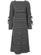 3.1 Phillip Lim Side-tie Long-sleeve Dress - Black