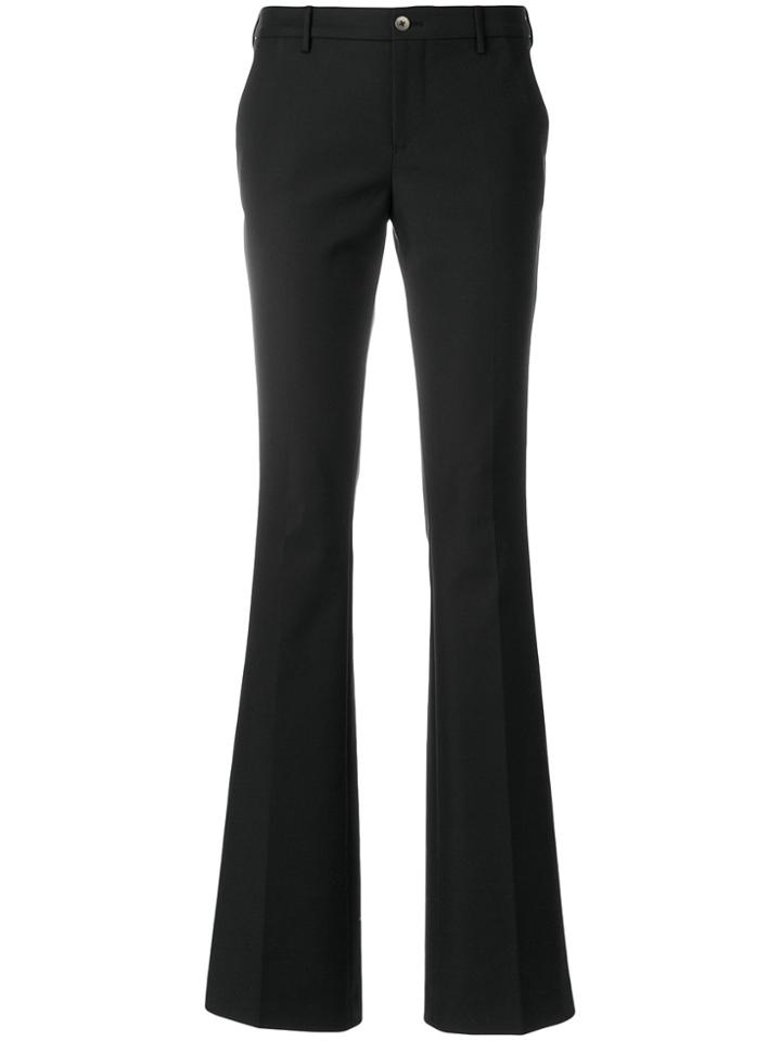Pt01 Flared Trousers - Black