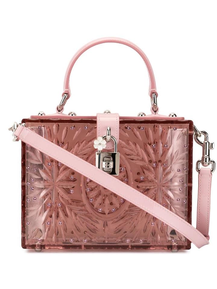 Dolce & Gabbana Cinderella Dolce Box Tote Bag - Pink