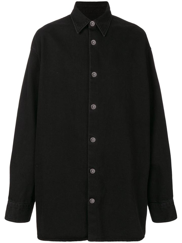 Raf Simons Oversized Shirt - Black