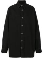 Raf Simons Oversized Shirt - Black
