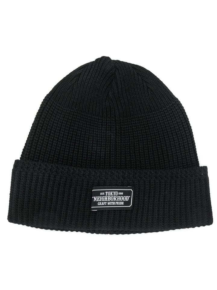 Neighborhood Logo Patch Hat - Black