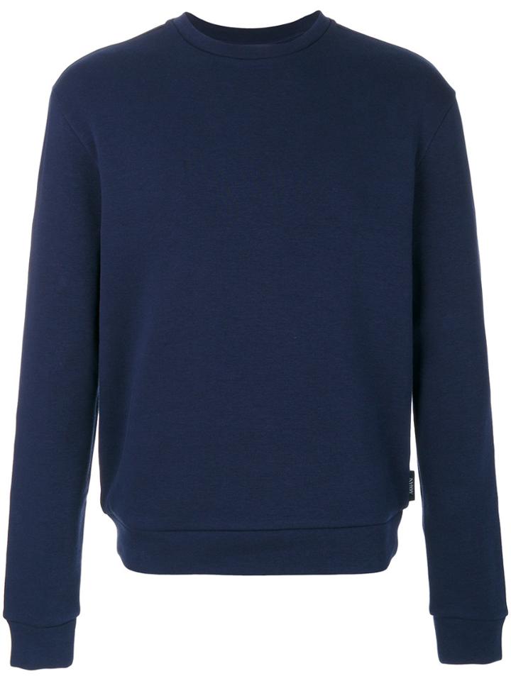 Armani Jeans Plain Sweatshirt - Blue