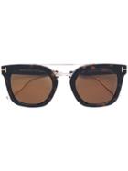 Tom Ford Eyewear Square Frame Sunglasses - Brown