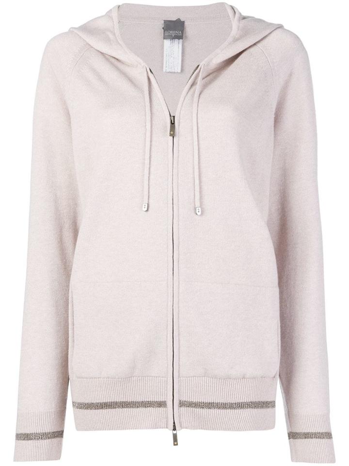 Lorena Antoniazzi Zipped Hoodie - Neutrals