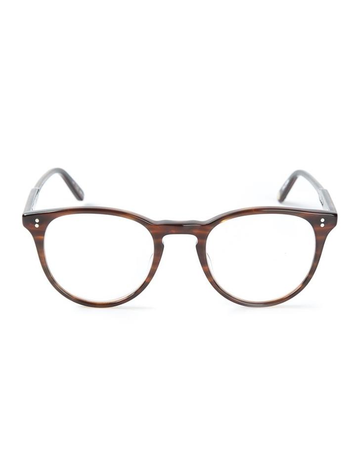 Garrett Leight Milwood Glasses, Brown, Acetate