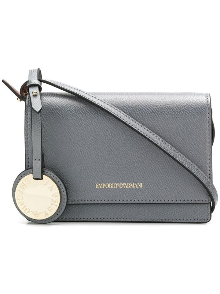 Emporio Armani Small Crossbody Bag - Grey