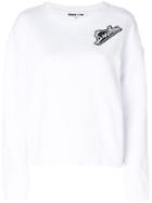Mcq Alexander Mcqueen Embroidered Patch Detail Sweatshirt - White