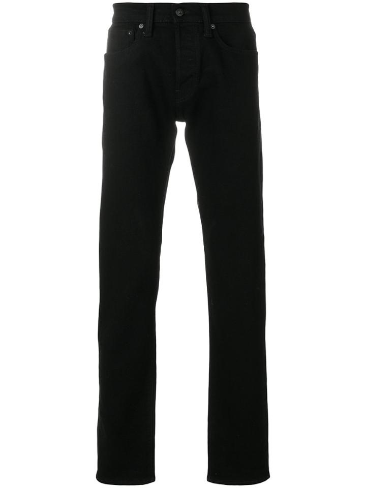 Edwin Ed 80 Slim Tapered Jeans - Black