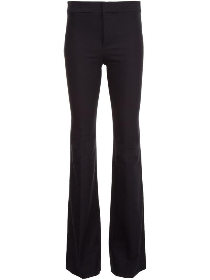 Derek Lam 10 Crosby Flared Tailored Trousers, Women's, Size: 12, Black, Cotton