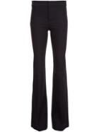 Derek Lam 10 Crosby Flared Tailored Trousers, Women's, Size: 12, Black, Cotton