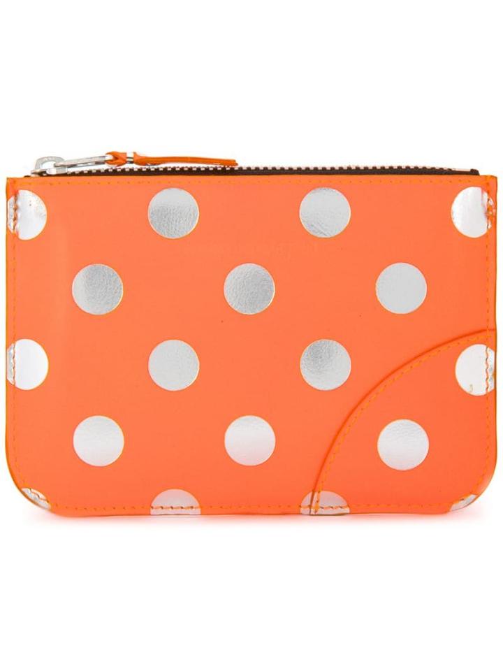 Comme Des Garçons Wallet Polka Dot Purse - Yellow