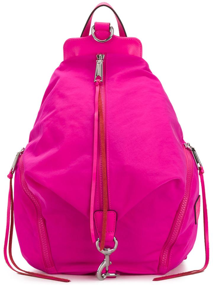 Rebecca Minkoff Zipped Backpack - Pink & Purple