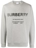 Burberry Horseferry Print Cotton Sweatshirt - Grey
