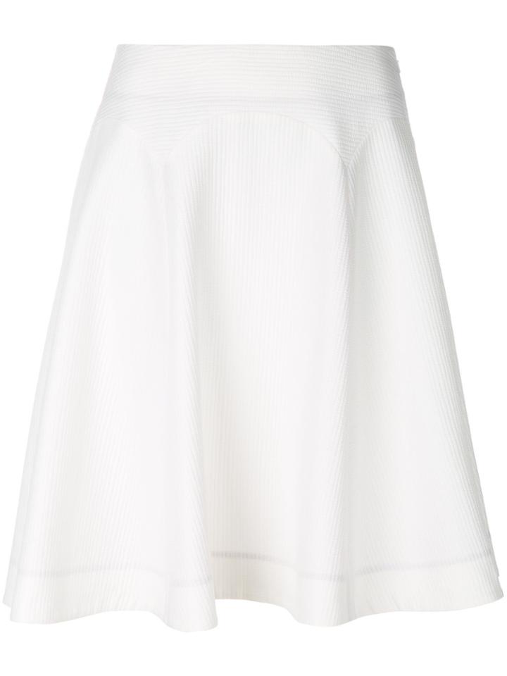Ps By Paul Smith Textured A-line Skirt - White