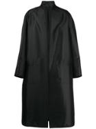 Haider Ackermann Open Front Maxi Coat - Black